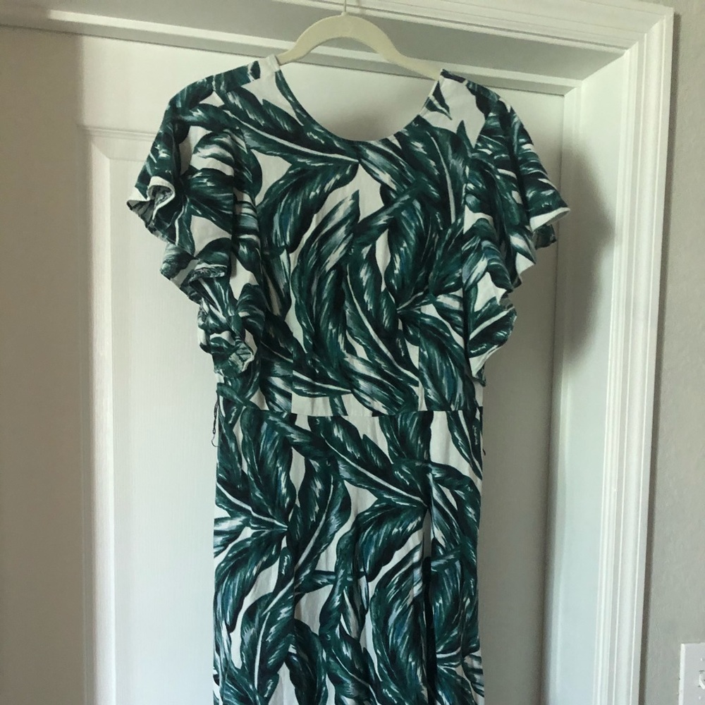 Palm Midi Dress